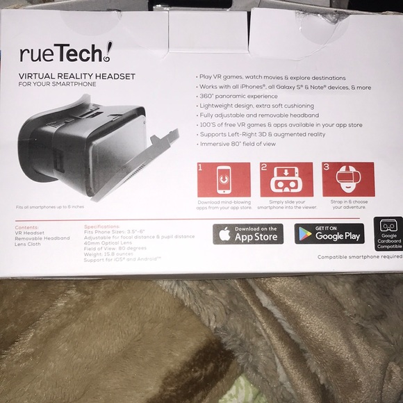 Rue Tech Virtual Reality Headset (for smartphone) - Picture 5 of 5